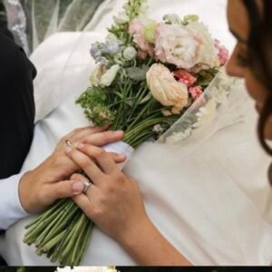 Handcrafted wedding bouquet with fresh seasonal flowers designed for elegant Gold Coast bridal styling
