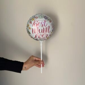 mothers day balloon best mum small size 9inch add on extra